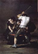 Francisco Goya The Forge Spain oil painting artist